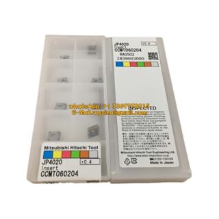 Original HITACHI CCMT060204 JP4020 Carbide Insert - Diamond 80° (10 PCS)