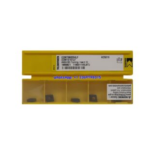 Original Kennametal CCMT060204LF KC5010 Carbide Insert - Diamond 80° | Steel (10 PCS)