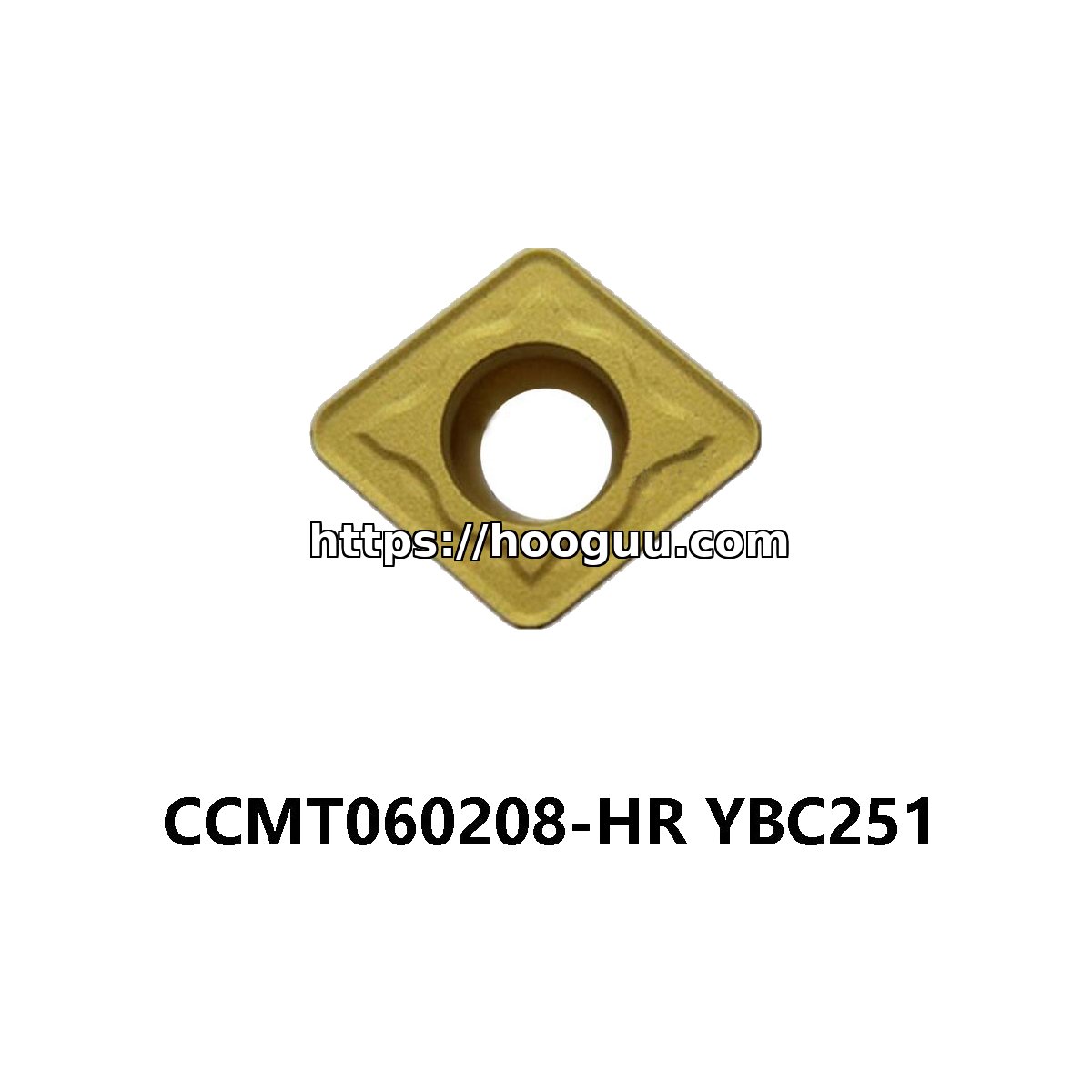 ZCC-CT CCMT060208-HR YBC251 Diamond 80° CCMT212 - Image 2