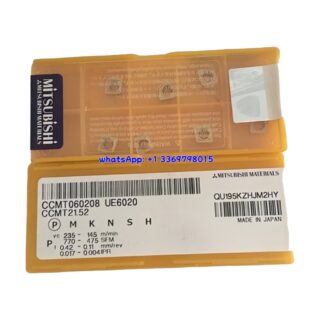 Original Mitsubishi CCMT060208 UE6020 Carbide Insert - Diamond 80° (10 PCS)