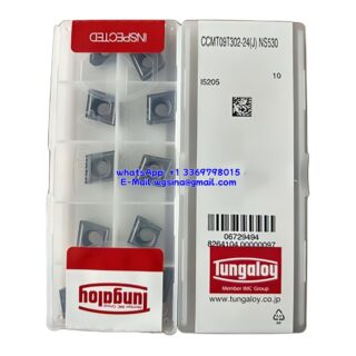 Original Tungaloy CCMT09T302-24 NS530 Carbide Insert - Diamond 80° (10 PCS)