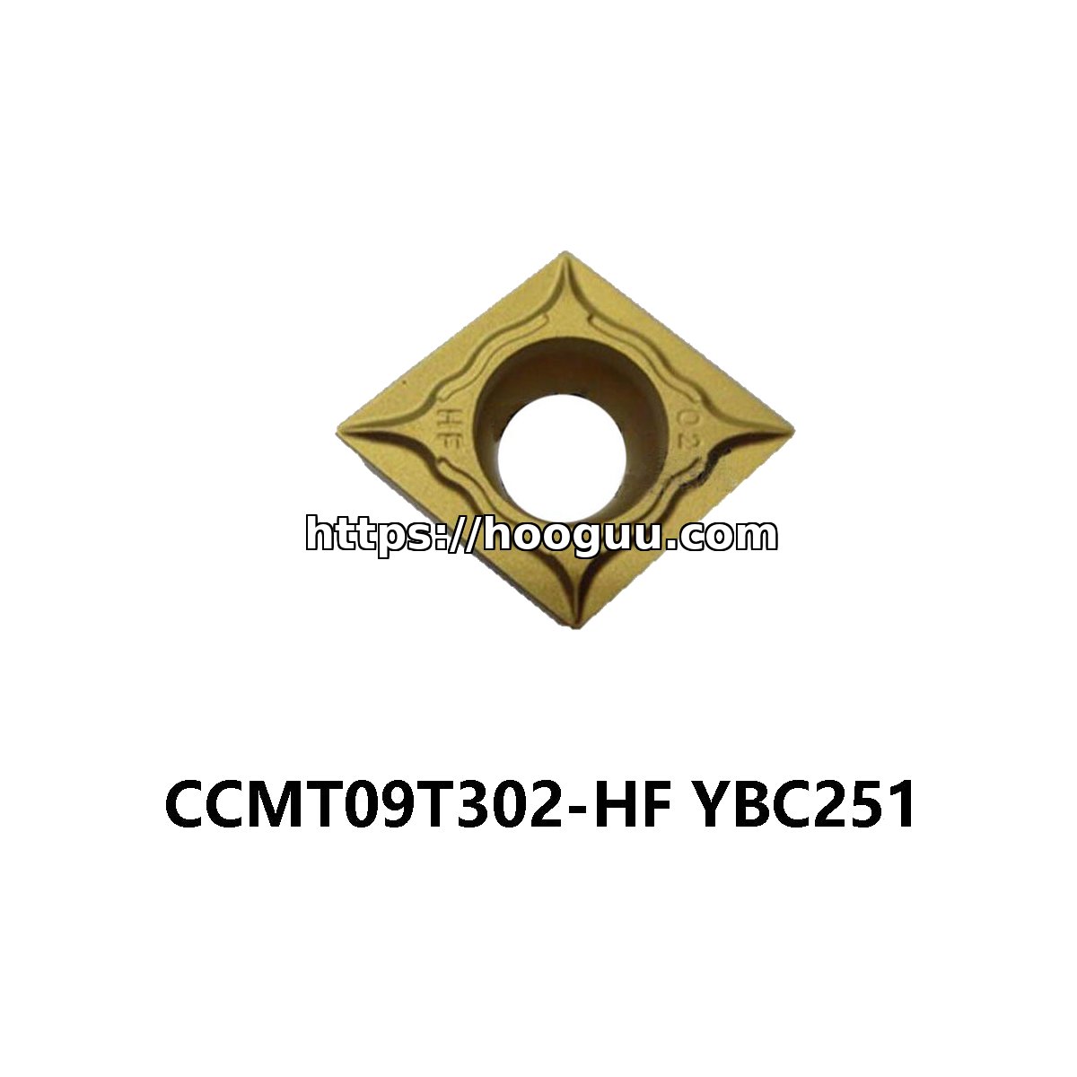 ZCC-CT CCMT09T302-HF YBC251 Diamond 80° CCMT320 - Image 2