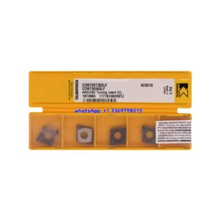 Original Kennametal KC5010 KC5010 Carbide Insert - Parallelogram 55° | Steel (10 PCS) CCMT09T302-LF KC5010