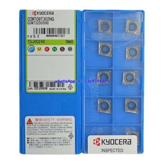 Original Kyocera CCMT09T302HQ Carbide Insert - Diamond 80° (10 PCS) TN60 CCMT09T302HQ TN60