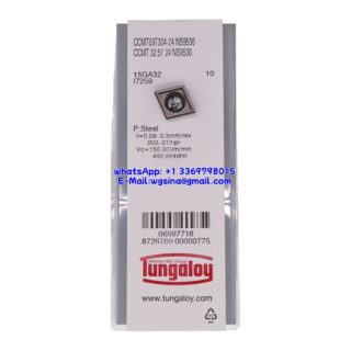 Original Tungaloy CCMT09T304-24-NS9530 NS9530 Carbide Insert - Diamond 80° (10 PCS)