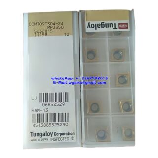 Original Tungaloy CCMT09T304-24 MPJ350 Carbide Insert - Diamond 80° (10 PCS)