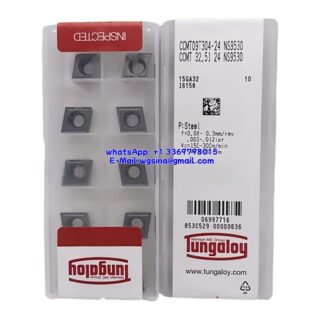 Original Tungaloy CCMT09T304-24 NS9530 Carbide Insert - Diamond 80° (10 PCS)