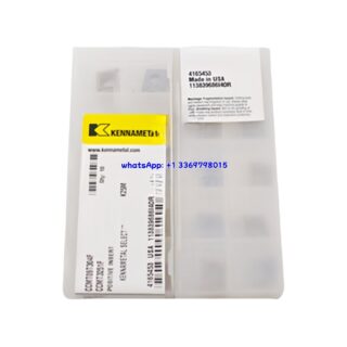 Original Kennametal CCMT09T304-F Carbide Insert - Diamond 80° (10 PCS) CCMT09T304-F K25M