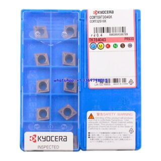 Original Kyocera CCMT09T304-GK PR930 Carbide Insert - Diamond 80° (10 PCS)
