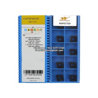 Original Gesac CCMT09T304-GP GK1115 Carbide Insert - Diamond 80° | Steel & More
