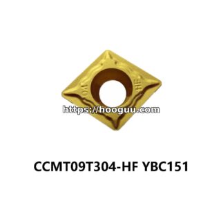 Original ZCC-CT CCMT09T304-HF YBC151 Carbide Turning Insert - Diamond 80° | Steel, Cast Iron (10 PCS)