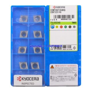 Original Kyocera CCMT09T304-HQ Carbide Insert - Diamond 80° (10 PCS) TN60 CCMT09T304-HQ TN60