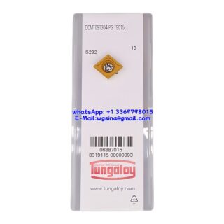 Original Tungaloy CCMT09T304-PS-T9015 T9015 Carbide Insert - Diamond 80° (10 PCS)
