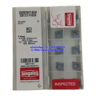 Original Tungaloy CCMT09T304-PS NS530 Carbide Insert - Diamond 80° (10 PCS)