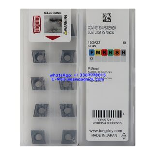 Original Tungaloy CCMT09T304-PS NS9530 Carbide Insert - Diamond 80° (10 PCS)