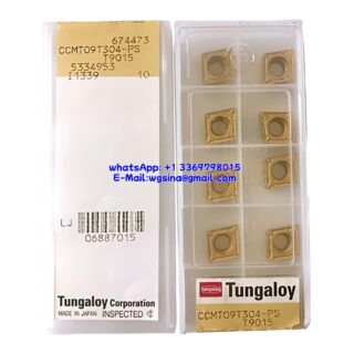 Original Tungaloy CCMT09T304-PS T9015 Carbide Insert - Diamond 80° (10 PCS)
