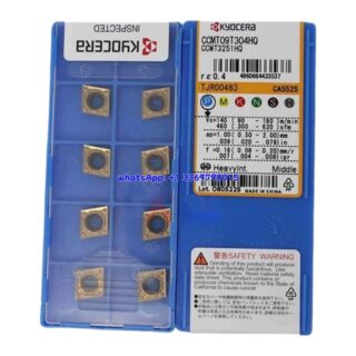 Original Kyocera CCMT09T304GK CA5525 Carbide Insert - Diamond 80° | Steel (10 PCS)