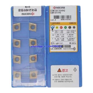 Original Kyocera CCMT09T304HQ CA5515 Carbide Insert - Diamond 80° (10 PCS)