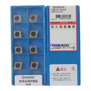 Original Kyocera CCMT09T304HQ Carbide Insert - Diamond 80° (10 PCS) PV90 CCMT09T304HQ PV90