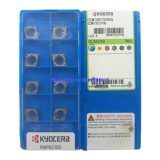 Original Kyocera CCMT09T304HQ Carbide Insert - Diamond 80° (10 PCS) TN60 CCMT09T304HQ TN60