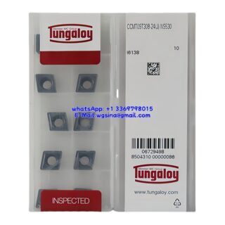 Original Tungaloy CCMT09T308-24 NS530 Carbide Insert - Diamond 80° (10 PCS)