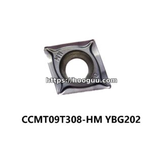 Original ZCC-CT CCMT09T308-HM YBG202 Carbide Turning Insert - Diamond 80° | Steel, Stainless Steel (10 PCS)
