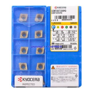 Original Kyocera CCMT09T308-HQ CA5525 Carbide Insert - Diamond 80° | Steel (10 PCS)