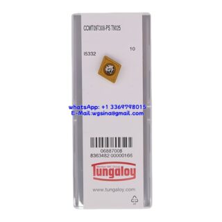 Original Tungaloy CCMT09T308-PS-T9025 T9025 Carbide Insert - Diamond 80° (10 PCS)