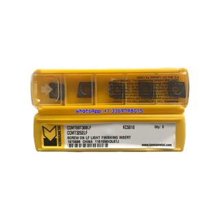 Original Kennametal KC5010 KC5010 Carbide Insert - Parallelogram 55° | Steel (10 PCS) CCMT09T308LF KC5010