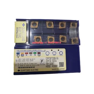 Original Sumitomo CCMT09T308N-SU AC830P Carbide Insert - Diamond 80° | Steel (10 PCS)