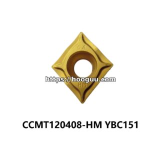 Original ZCC-CT CCMT120408-HM YBC151 Carbide Turning Insert - Diamond 80° | Steel & More (10 PCS)