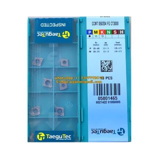 Original TaeguTec 060204 CT3000 Carbide Insert (10 PCS) CCMT FG CCMT 60204 FG CT3000