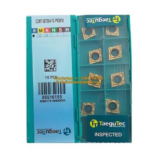 Original TaeguTec 09T304 PV3010 Carbide Insert (10 PCS) CCMT FG CCMT 09T304 FG PV3010