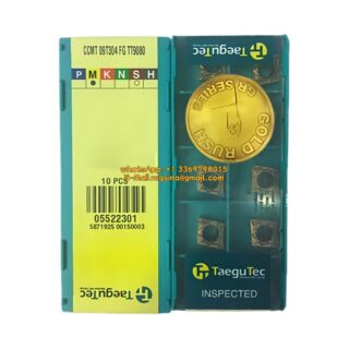 Original TaeguTec 09T304 TT9080 Carbide Insert | Stainless Steel & More (10 PCS) CCMT FG CCMT 09T304 FG TT9080