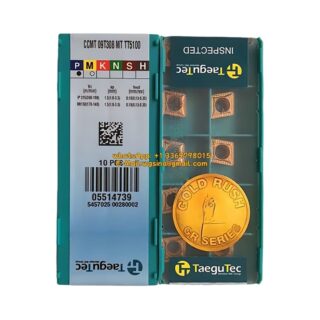 Original TaeguTec 09T308 TT7015 Carbide Insert (10 PCS) CCMT MT CCMT 09T308 MT TT7015