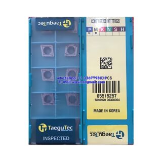 Original TaeguTec 09T308 TT9080 Carbide Insert | Stainless Steel & More (10 PCS) CCMT CCMT 09T308 PC TT9080