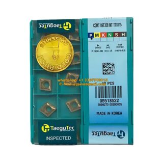 Original TaeguTec 09T308 TT8115 Carbide Insert (10 PCS) CCMT MT CCMT 09T308 MT TT8115