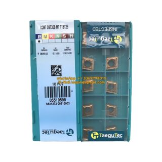 Original TaeguTec 09T308 TT8125 Carbide Insert | Steel (10 PCS) CCMT MT CCMT 09T308 MT TT8125