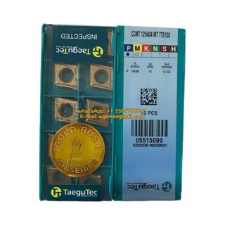 Original TaeguTec 120404 TT5100 Carbide Insert (10 PCS) CCMT MT CCMT 120404 MT TT5100