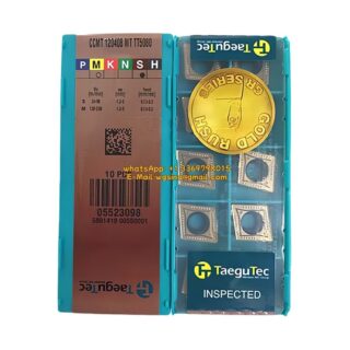 Original TaeguTec 120408 TT5080 Carbide Insert (10 PCS) CCMT MT CCMT 120408 MT TT5080