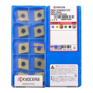 Original Kyocera CNGA120408S01525 Carbide Insert - Diamond 80° (10 PCS) A66N CNGA120408S01525 A66N