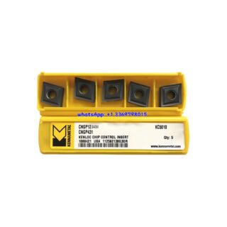 Original Kennametal KC5010 KC5010 Carbide Insert - Parallelogram 55° | Steel (10 PCS) CNGP120404 KC5010