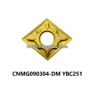 Original ZCC-CT CNMG090304-DM YBC251 Carbide Turning Insert - Diamond 80° | Steel (10 PCS)