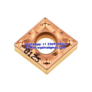 Original TaeguTec CNMG090404PC TT8125 Carbide Insert - Diamond 80° | Steel (10 PCS)