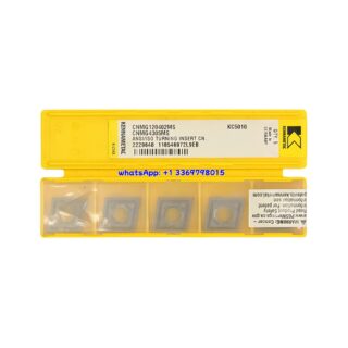 Original Kennametal CNMG120402MS KC5010 Carbide Insert - Diamond 80° | Steel (10 PCS)
