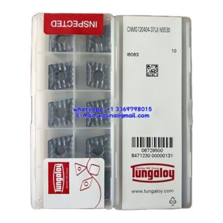 Original Tungaloy CNMG120404-37 NS530 Carbide Insert - Diamond 80° (10 PCS)