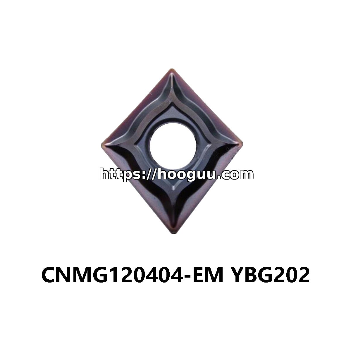 ZCC-CT CNMG120404-EM YBG202 Diamond 80° Steel CNMG431 - Image 2