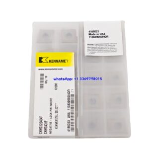 Original Kennametal CNMG120404-F Carbide Insert - Diamond 80° (10 PCS) CNMG120404-F K10M
