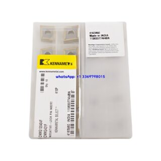 Original Kennametal CNMG120404-F Carbide Insert - Diamond 80° (10 PCS) CNMG120404-F K10P