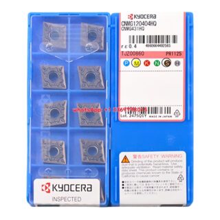 Original Kyocera CNMG120404-HQ PR1125 Carbide Insert - Diamond 80° (10 PCS)